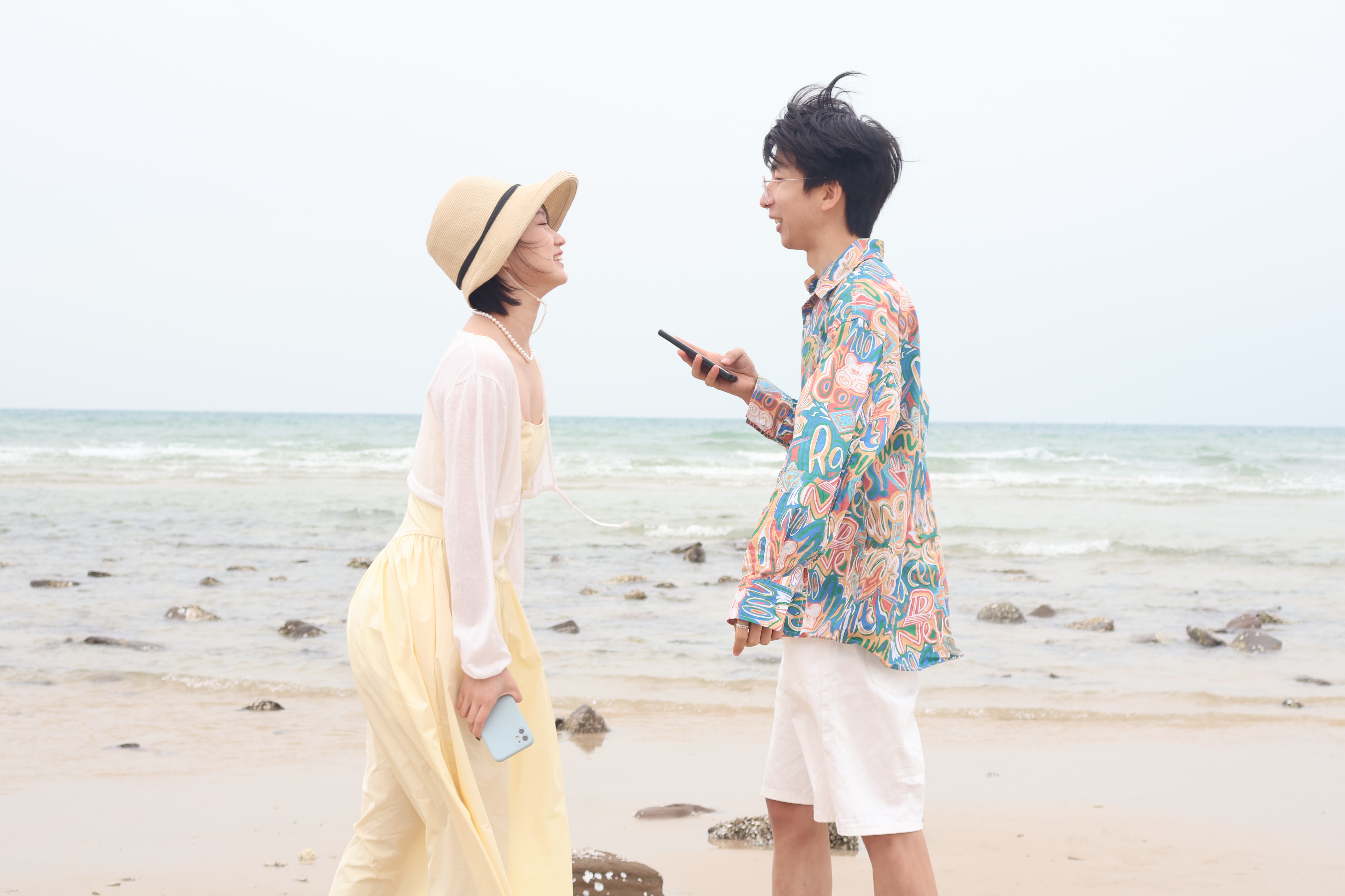 我们来到海边啦～